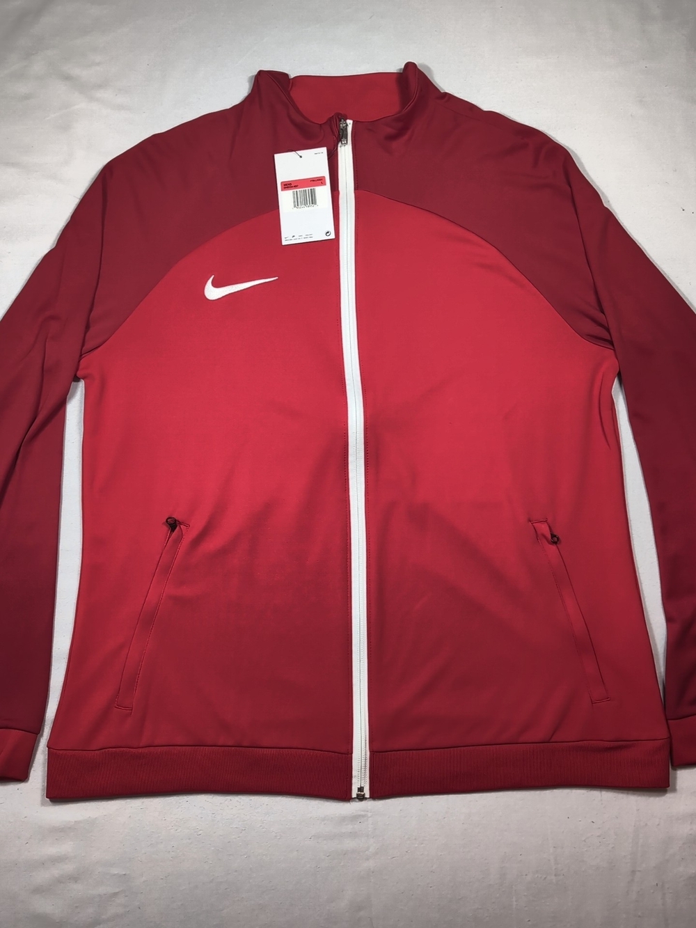 Nike Red Full-Zip Athletic Jacket NWT